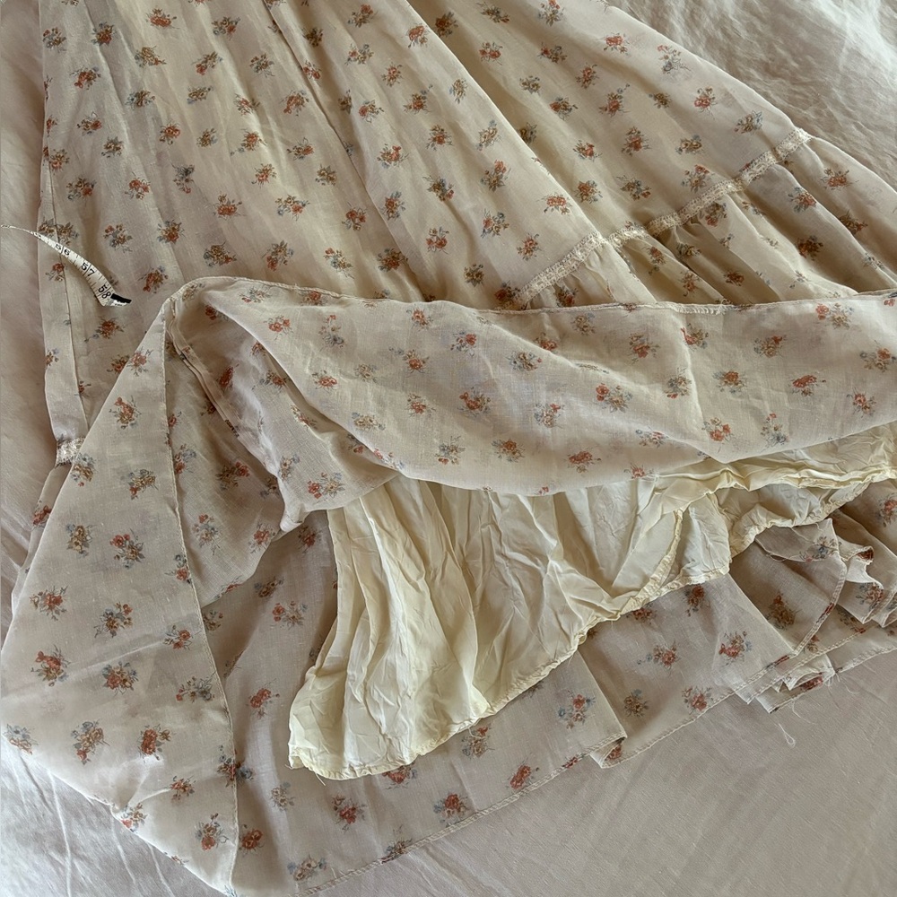 Vintage 70’s Prairie Sundress - Picture 10 of 12